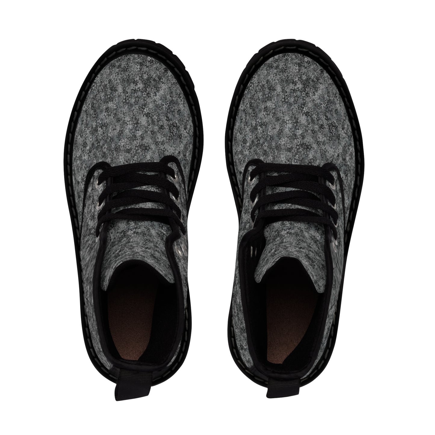 Boots Gray Stars