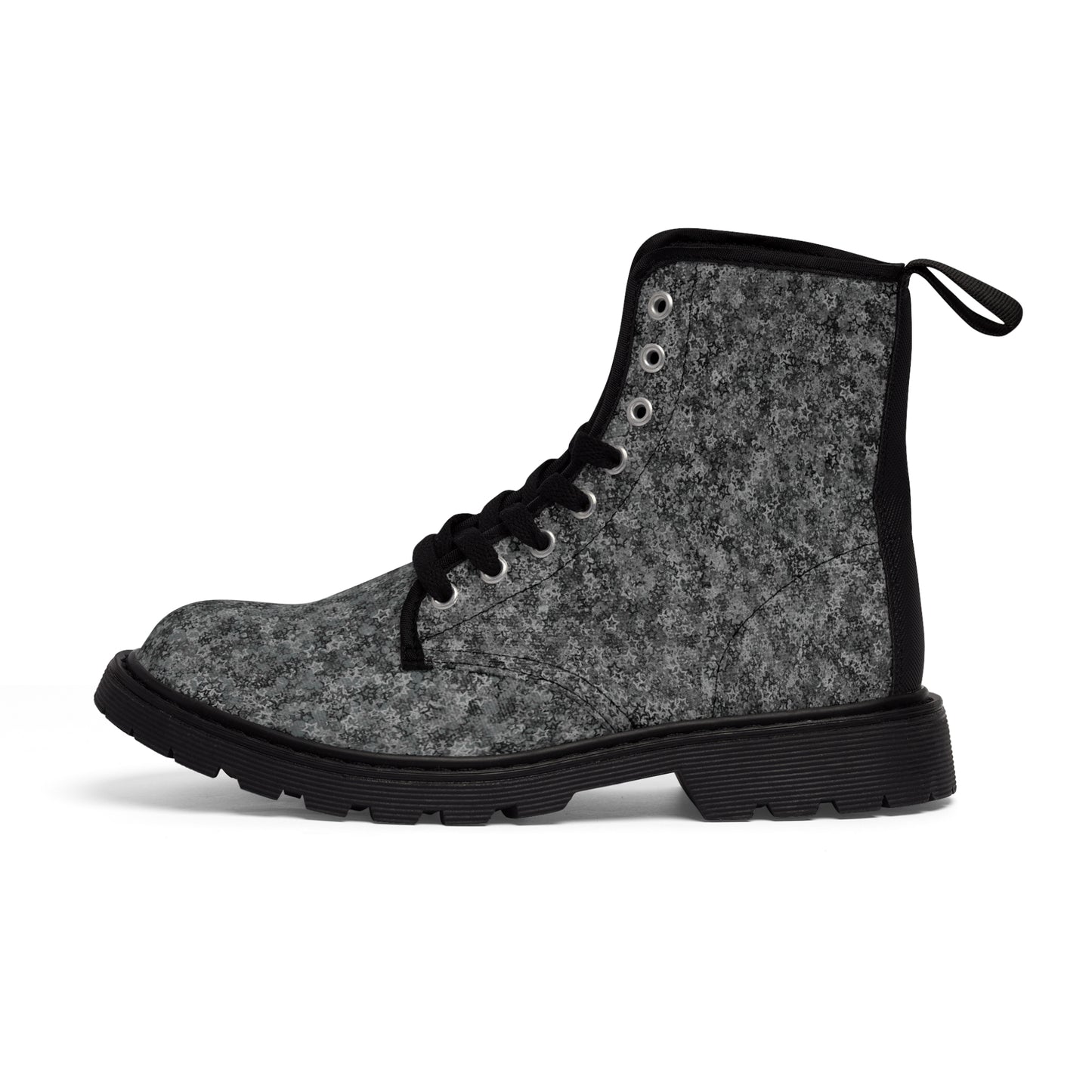 Boots Gray Stars