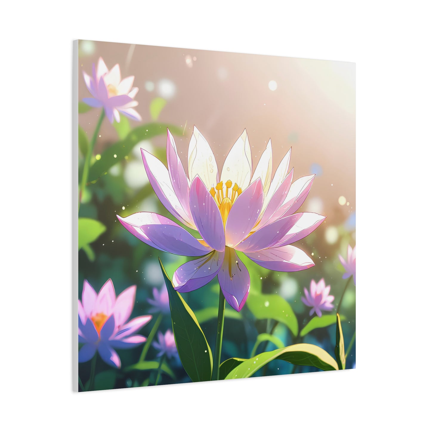 Matte Canvas Flowers