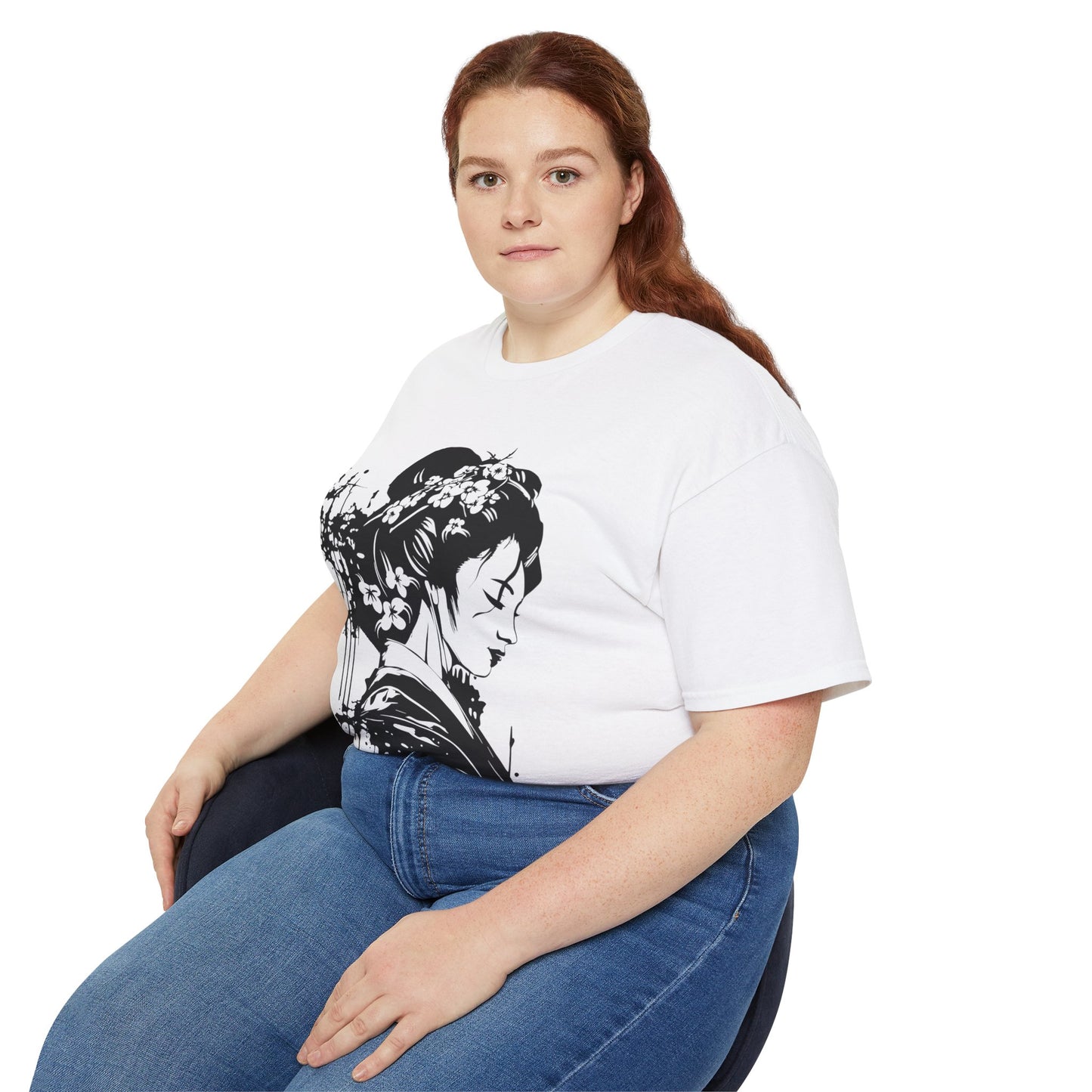 Unisex Cotton T-shirt Geisha