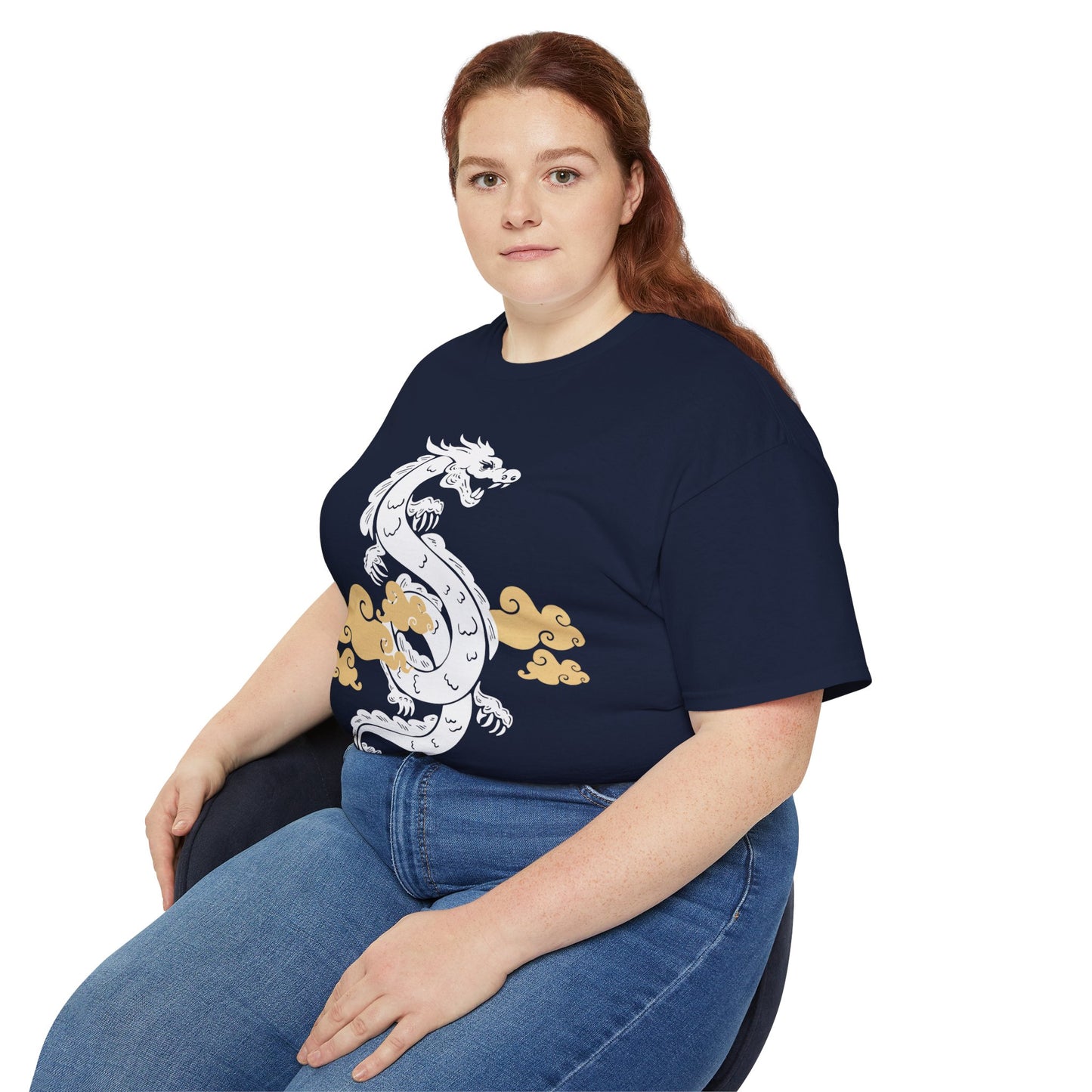 Unisex Cotton T-shirt Dragon