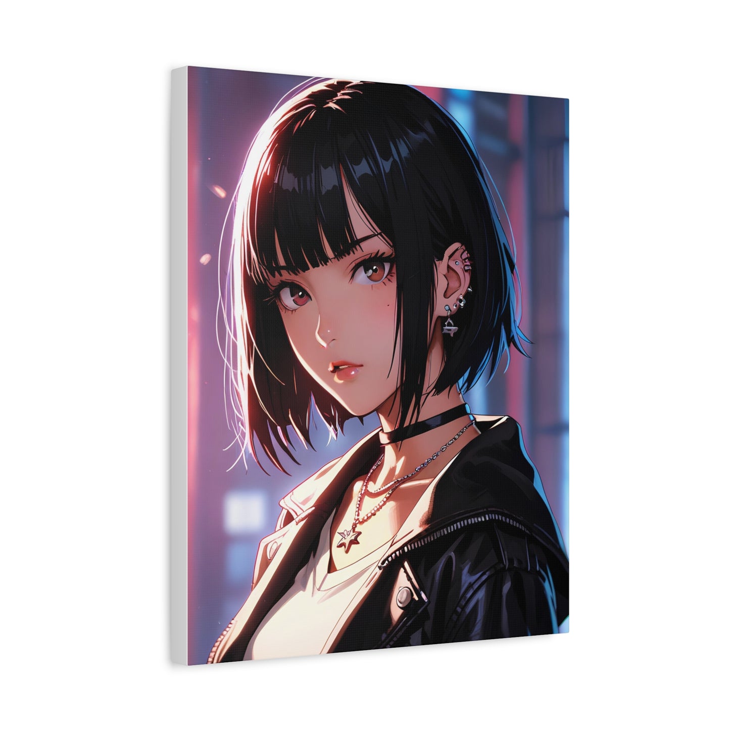 Matte Canvas Anime Style