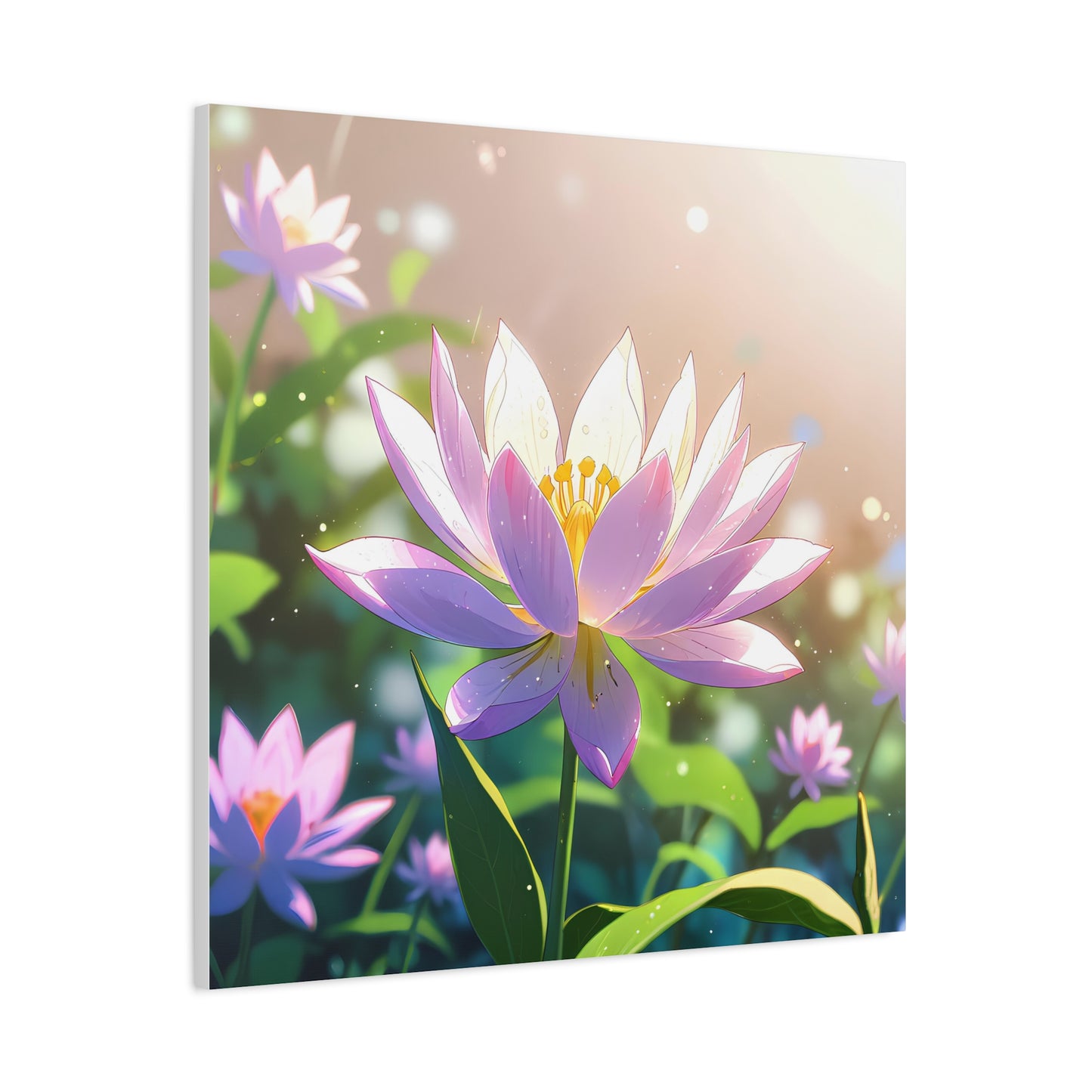 Matte Canvas Flowers
