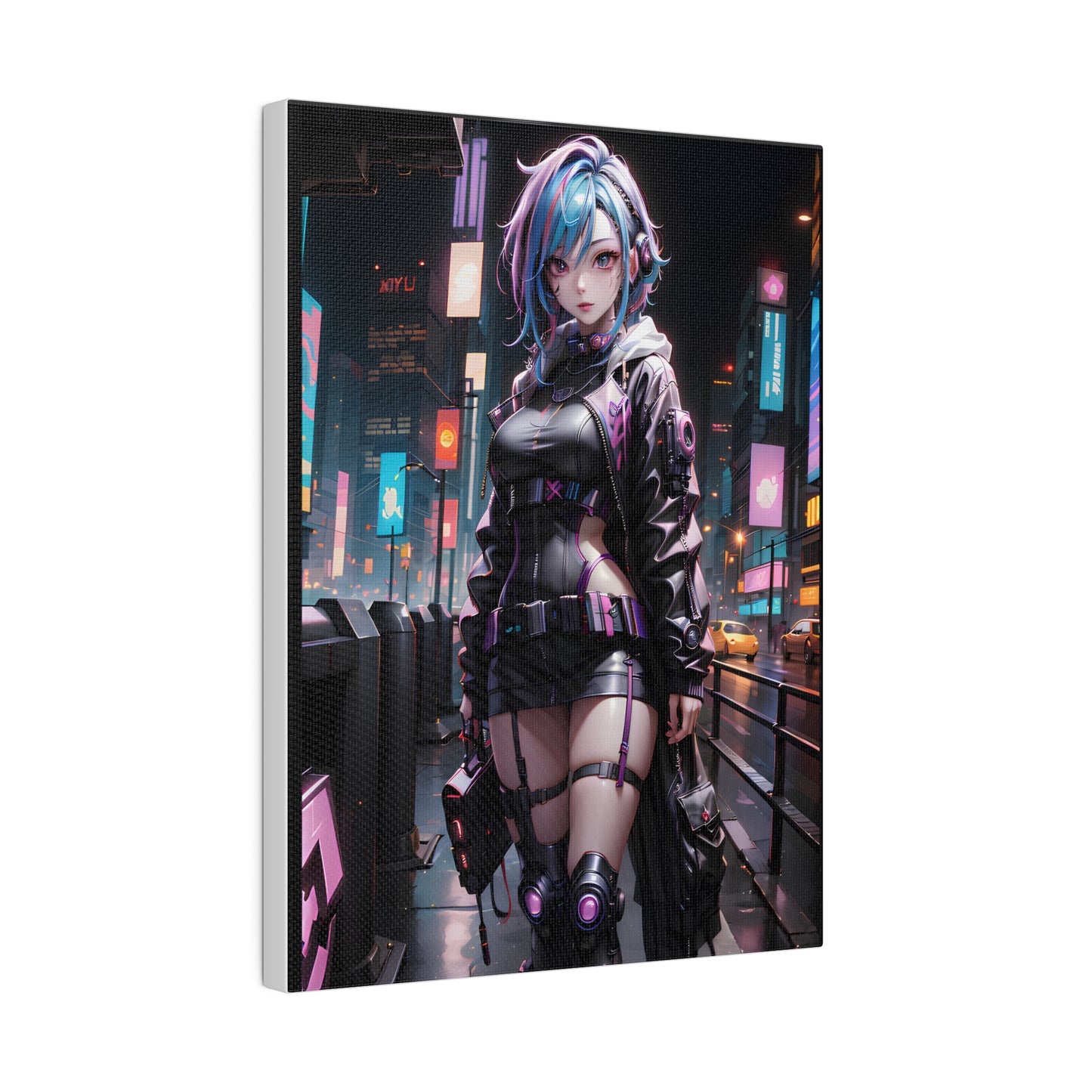 Matte Canvas Cyber Punk