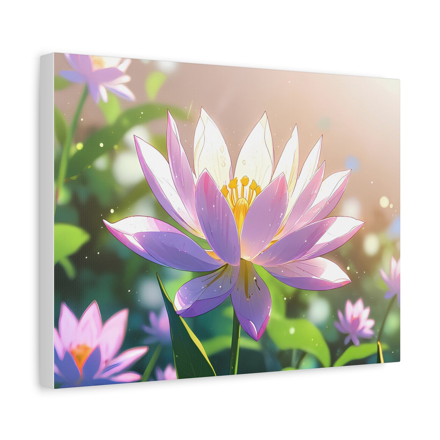 Matte Canvas Flowers
