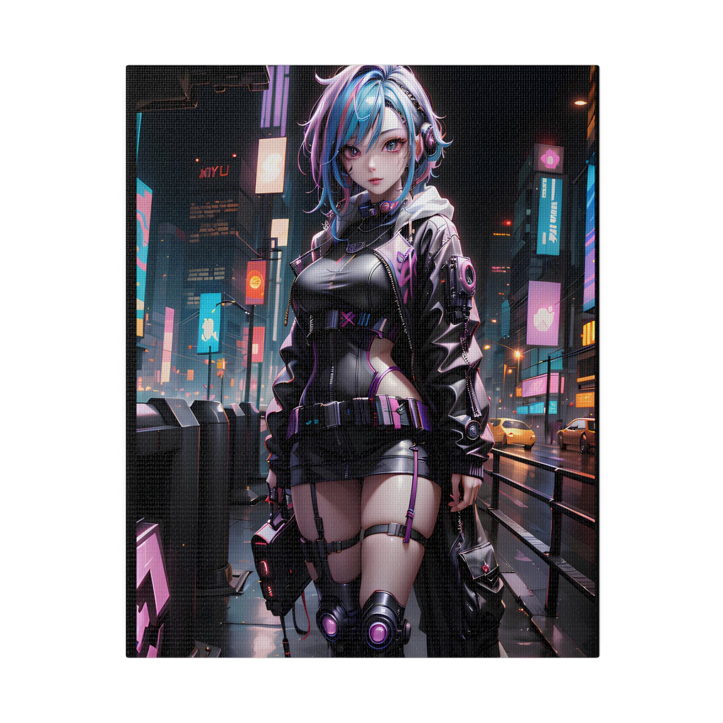 Matte Canvas Cyber Punk