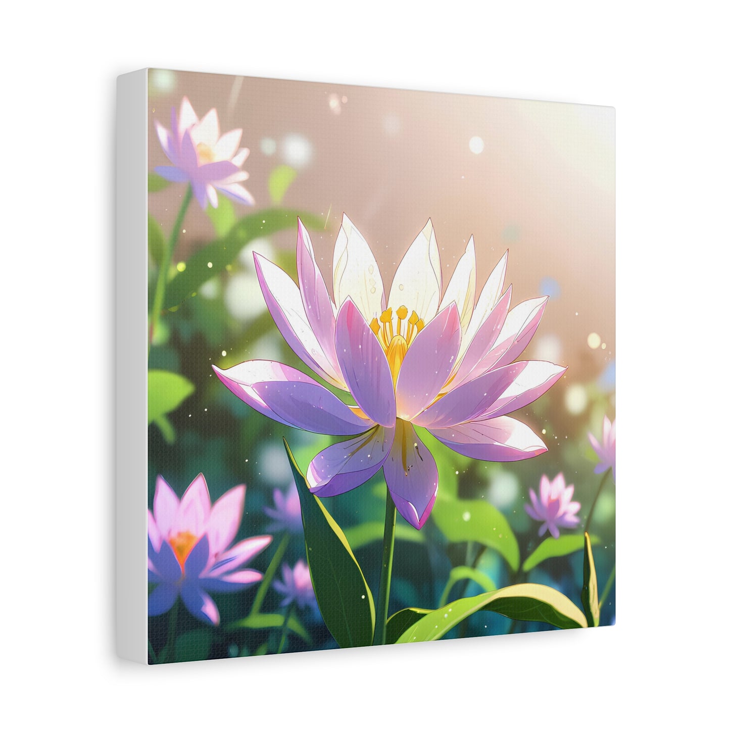 Matte Canvas Flowers