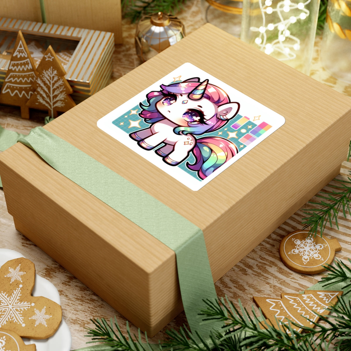 Kiss-Cut Stickers Unicorn