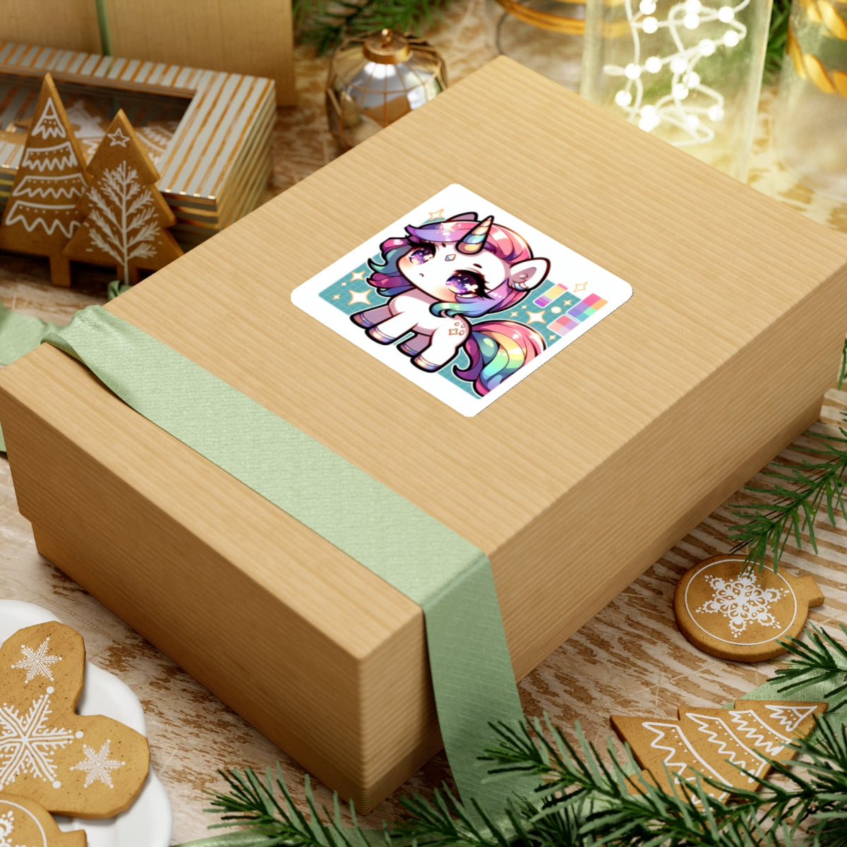 Kiss-Cut Stickers Unicorn