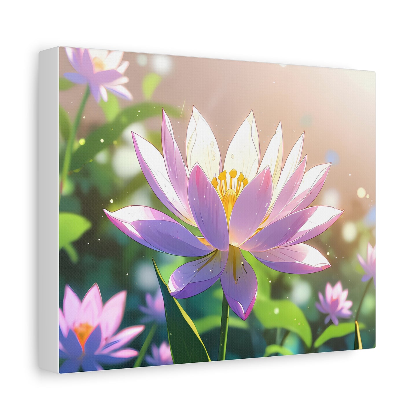 Matte Canvas Flowers