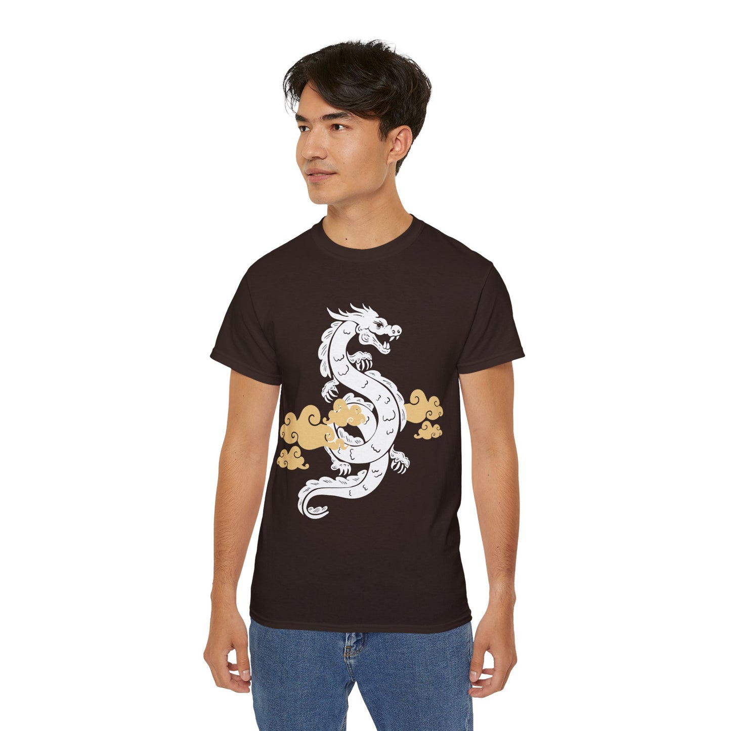 Unisex Cotton T-shirt Dragon