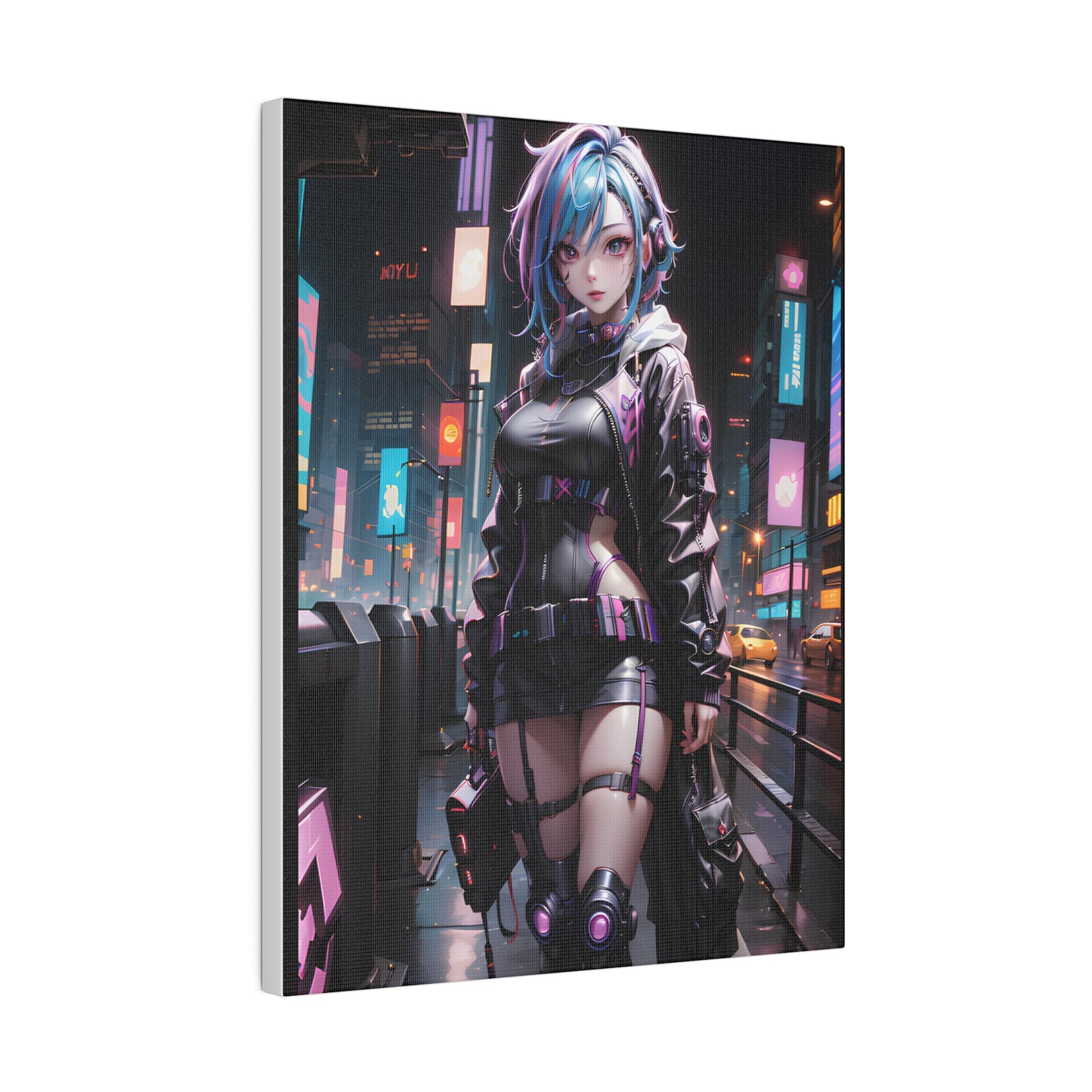 Matte Canvas Cyber Punk