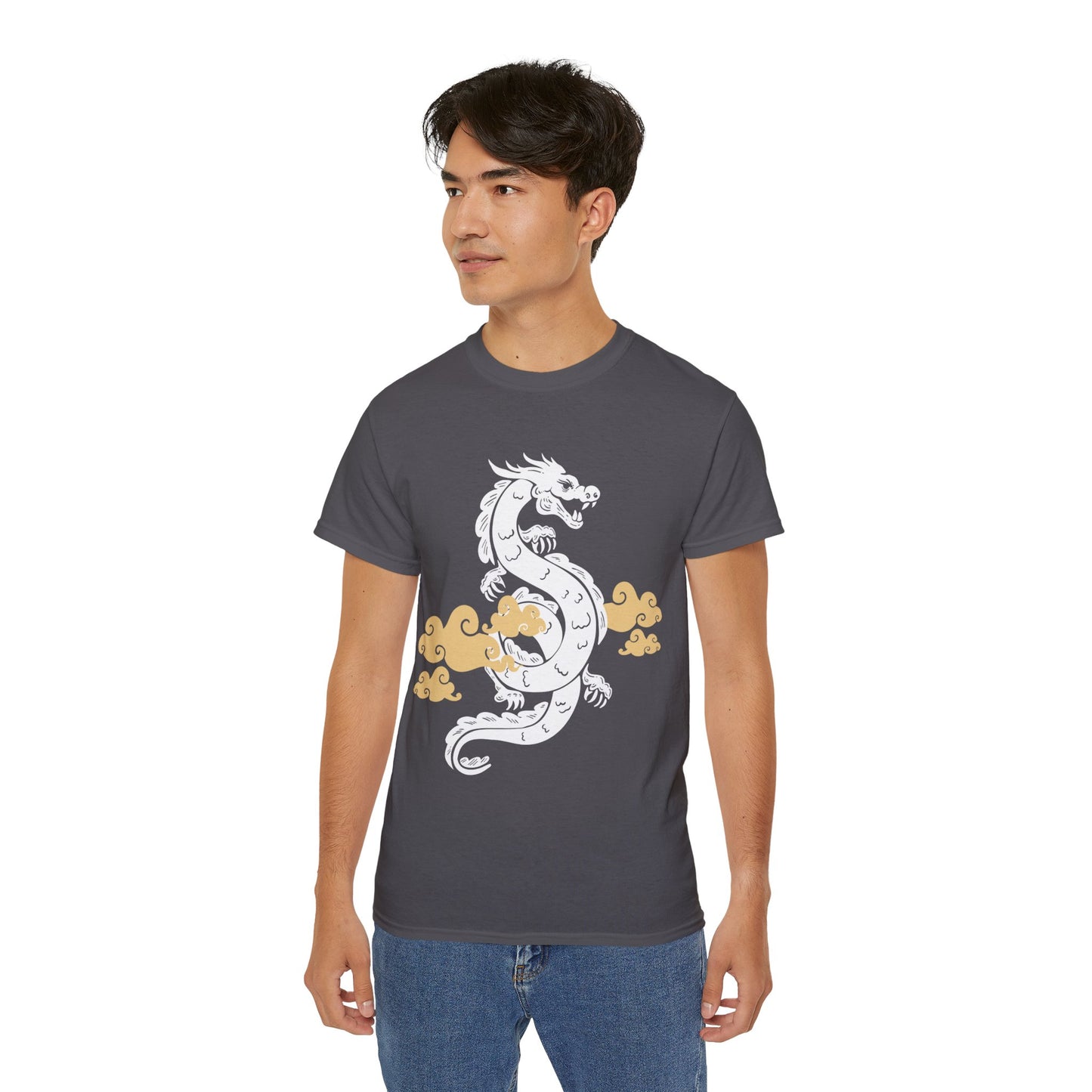 Unisex Cotton T-shirt Dragon