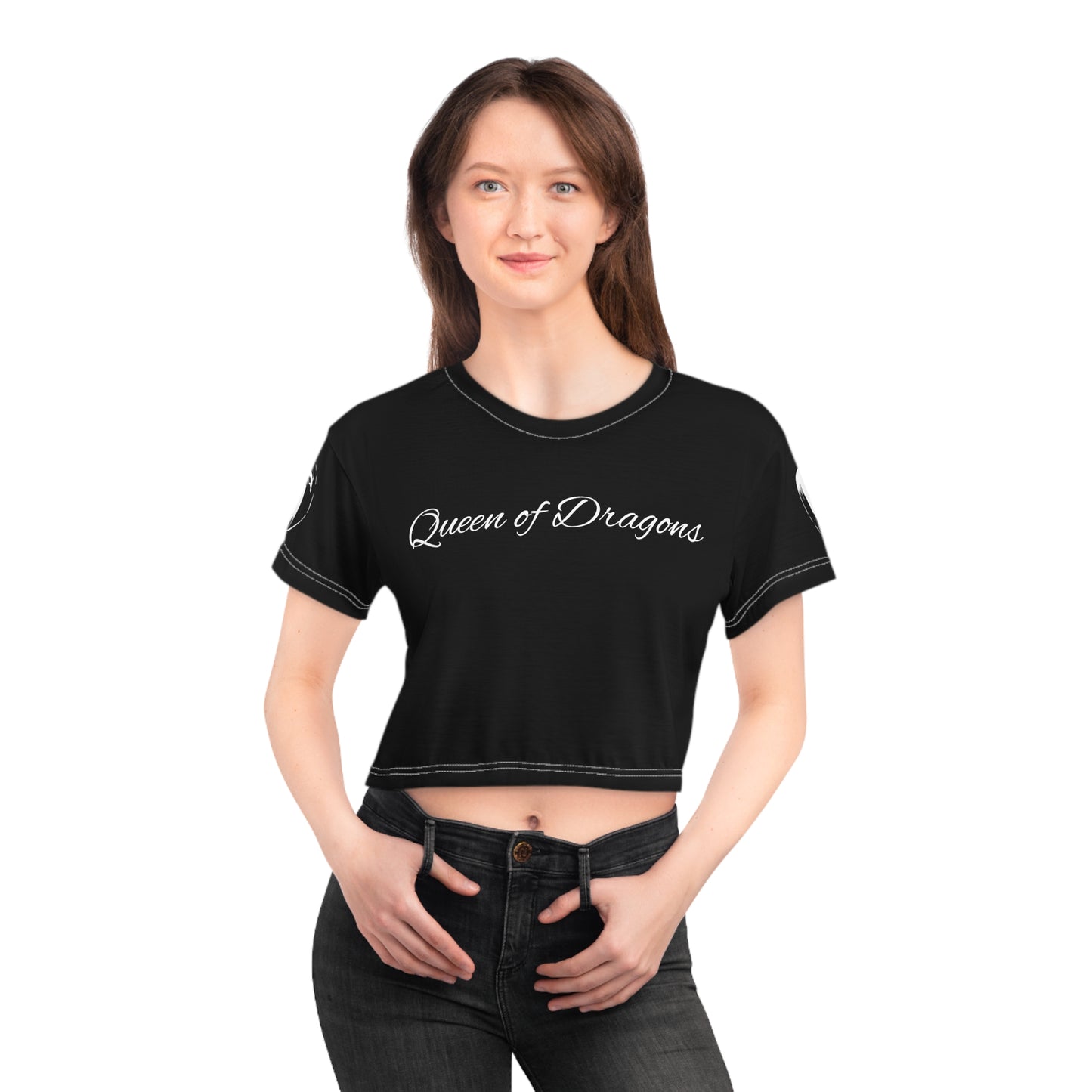 Crop T-shirt Dragons