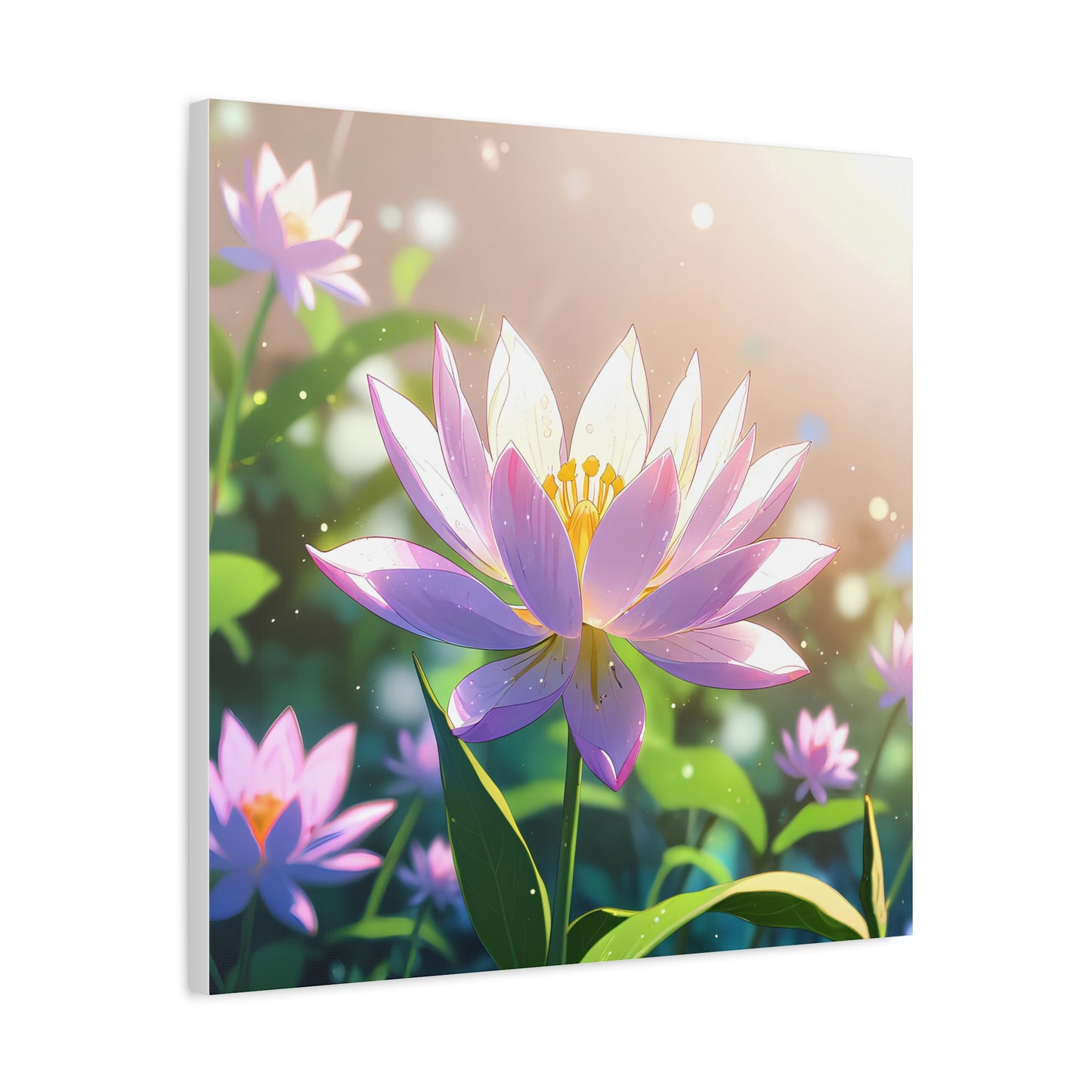 Matte Canvas Flowers