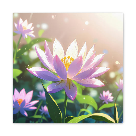 Matte Canvas Flowers