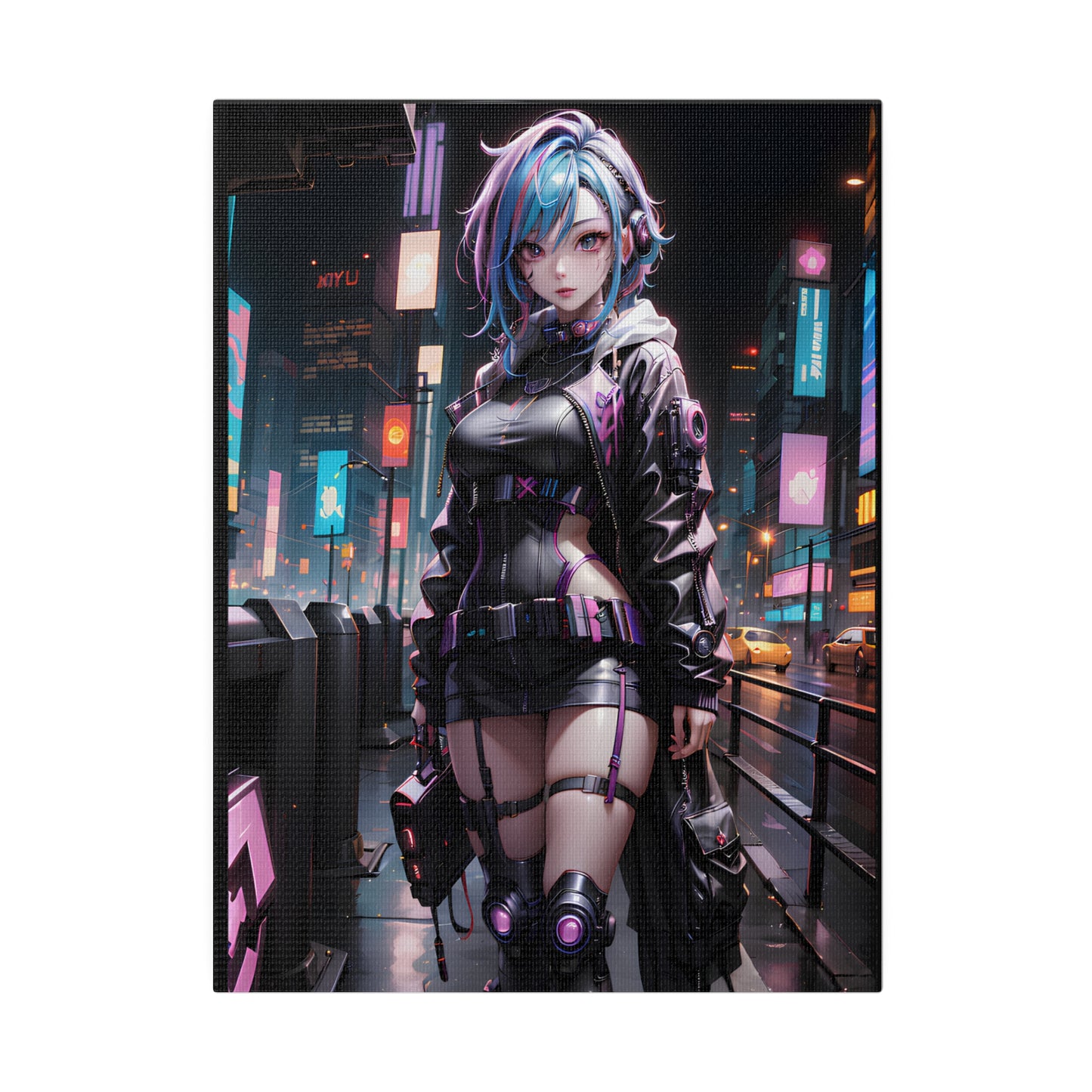 Matte Canvas Cyber Punk
