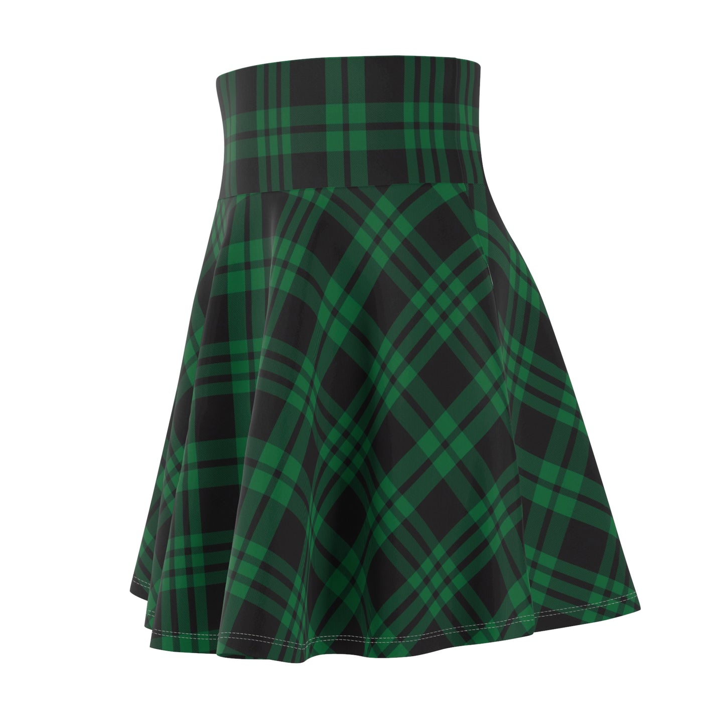 Women's Punk Skirt Checkered