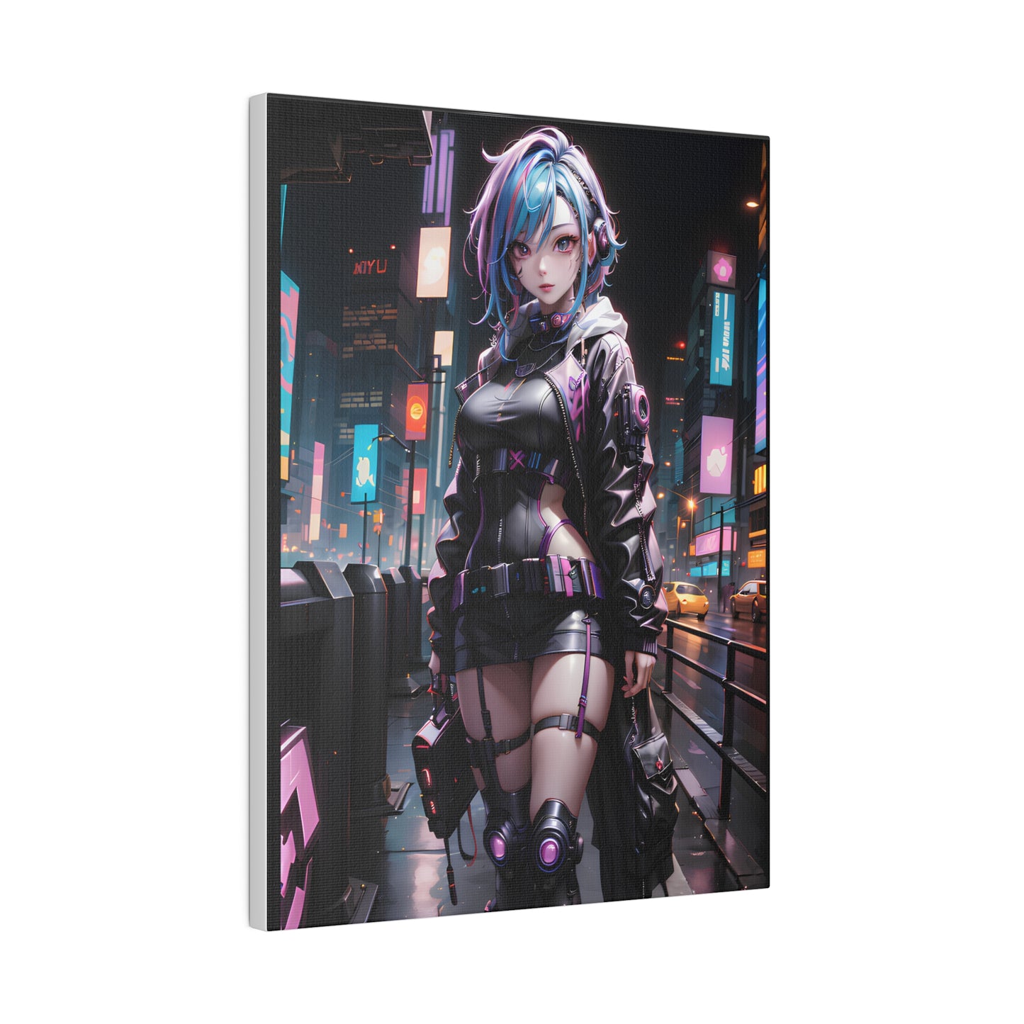 Matte Canvas Cyber Punk