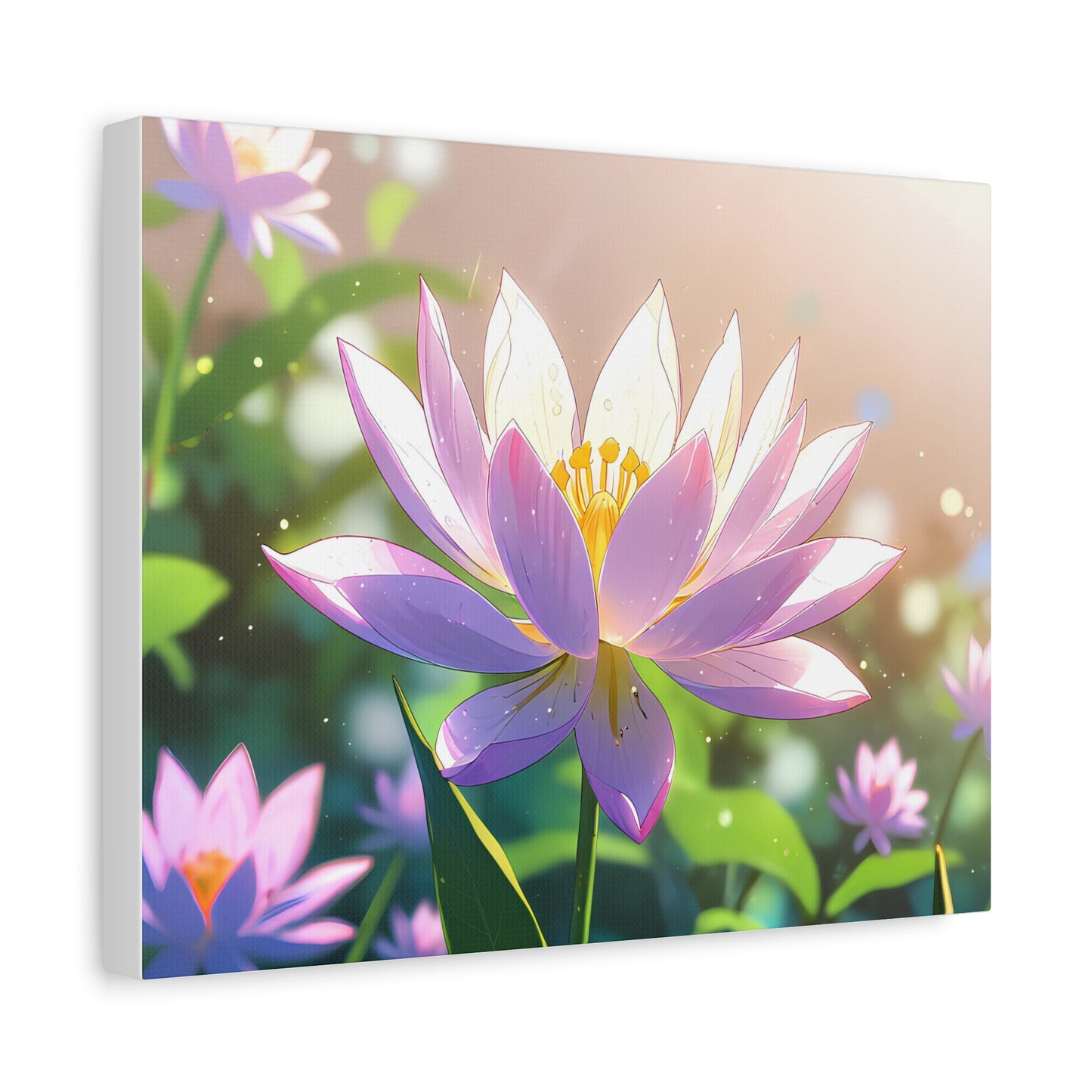 Matte Canvas Flowers