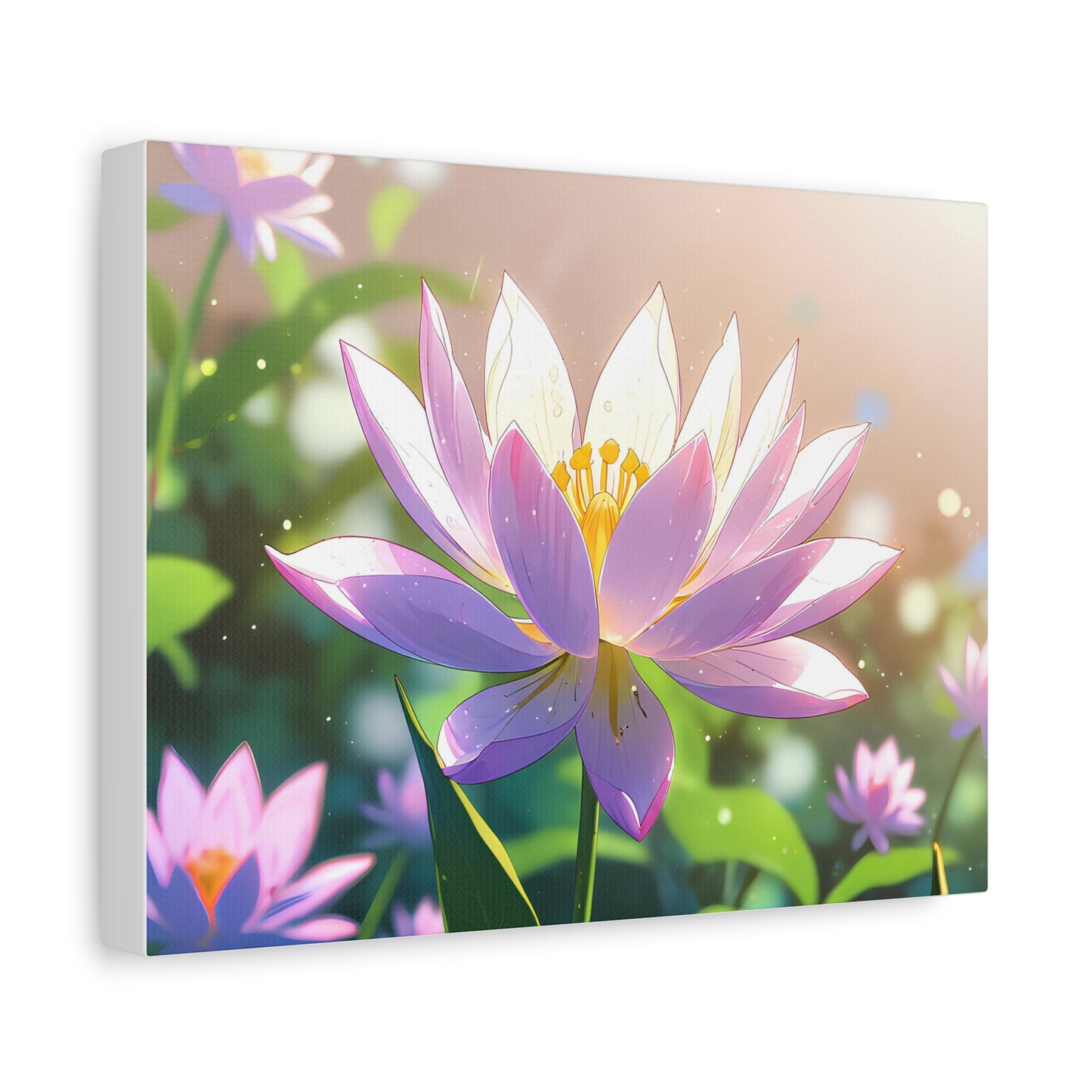 Matte Canvas Flowers