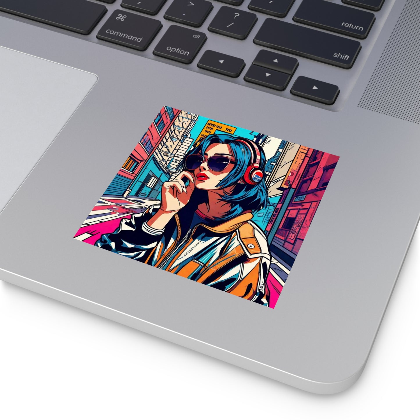 Square Vinyl Sticker