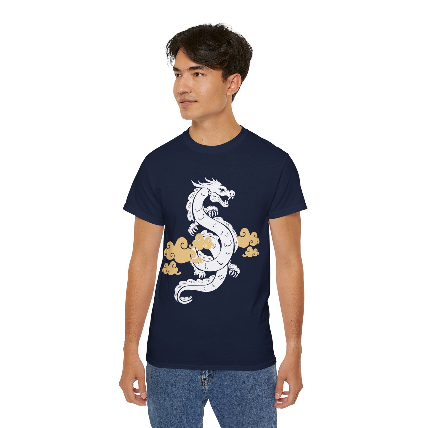 Unisex Cotton T-shirt Dragon
