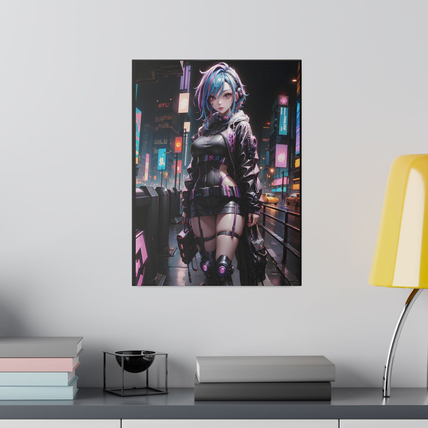 Matte Canvas Cyber Punk