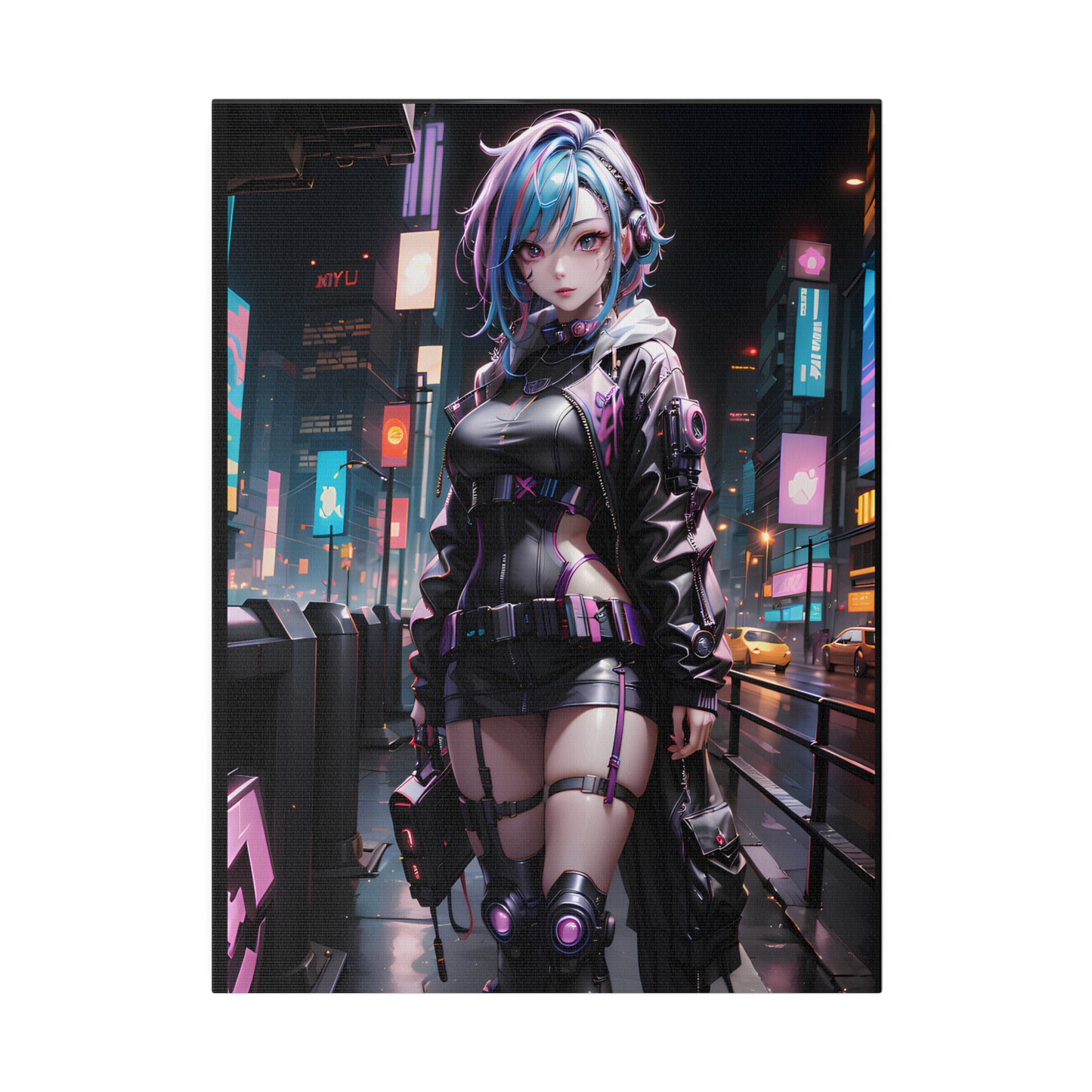 Matte Canvas Cyber Punk